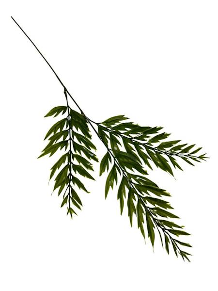 Liść paproć gałązka 57 cm zielony