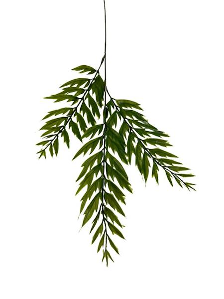 Liść paproć gałązka 57 cm zielony