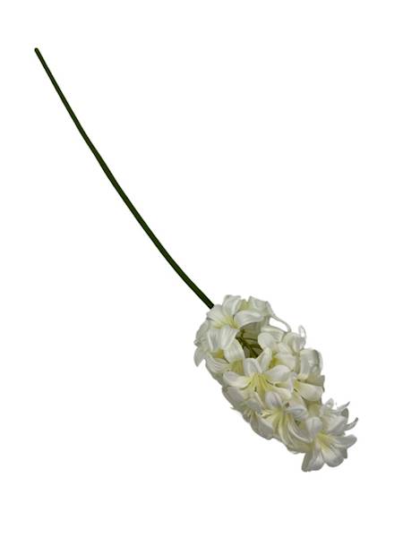 HIACYNT GAŁĄZKA 49 CM BIAŁY