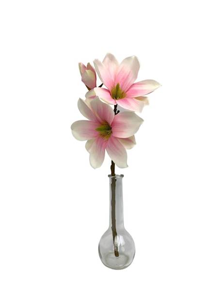 Magnolia gałązka 40 cm jasny różowy