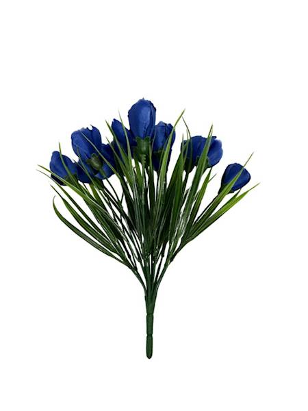 BUKIET KROKUS 26 CM NIEBIESKI