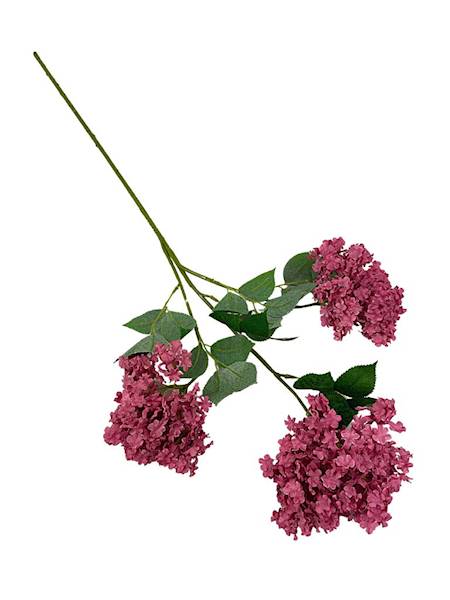 Bez gałązka 80 cm brudny róż