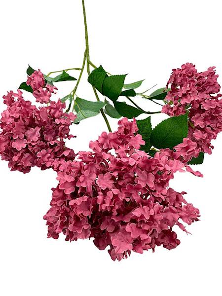 Bez gałązka 80 cm brudny róż