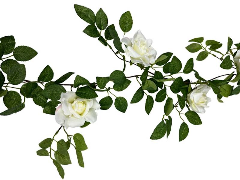 GIRLANDA Z RÓŻAMI 156 CM