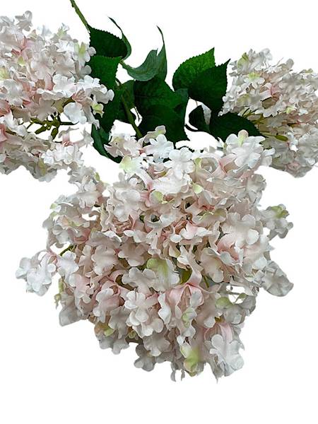 Bez gałązka 80 cm delikatny pudrowy róż