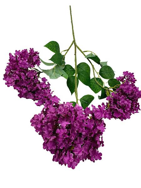 Bez gałązka 80 cm fuksja