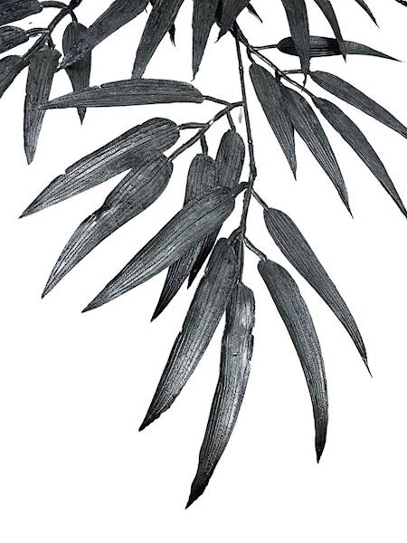 Liść plastikowy 98 cm stalowy