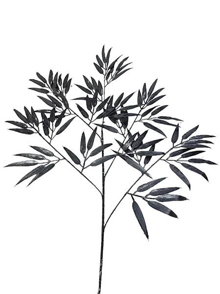 Liść plastikowy 98 cm stalowy