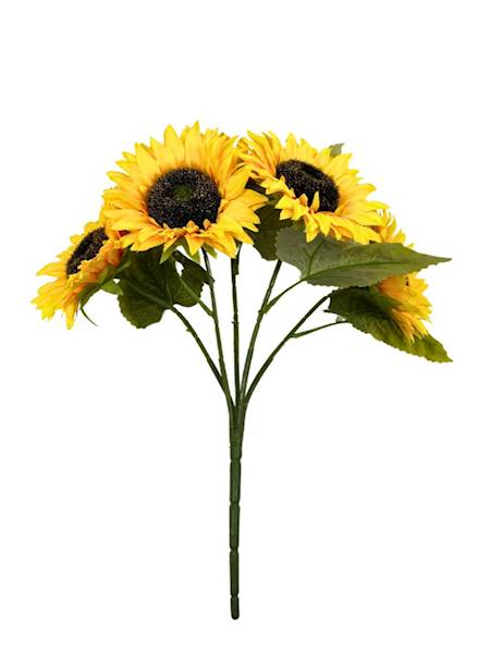 Bukiet słoneczniki 46 cm żólty