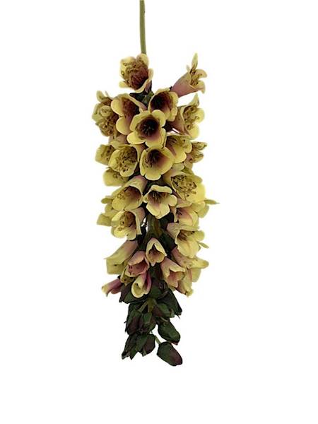 Lwia paszczka gałązka 80 cm żółto różowa