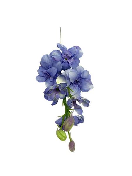 Ostróżka gałązka 44 cm niebiesko fioletowa