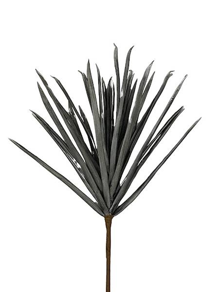 Gałązka traw z pianki 103 cm szara