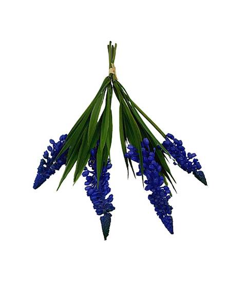 Szafirki wiązka 28 cm szafirowe