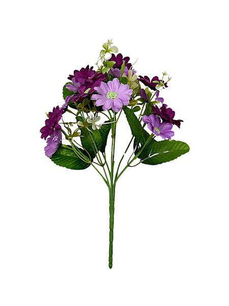 Bukiet margaretki 30 cm fioletowe