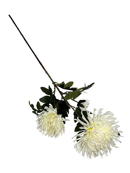 Chryzantema XL gałązka 93 cm biała