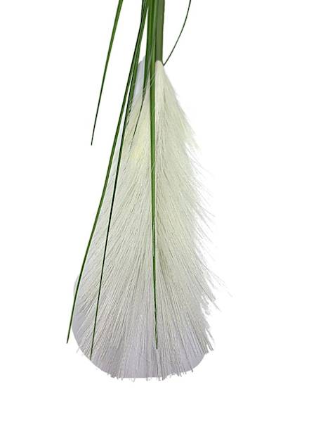Bukiet traw 96 cm biały