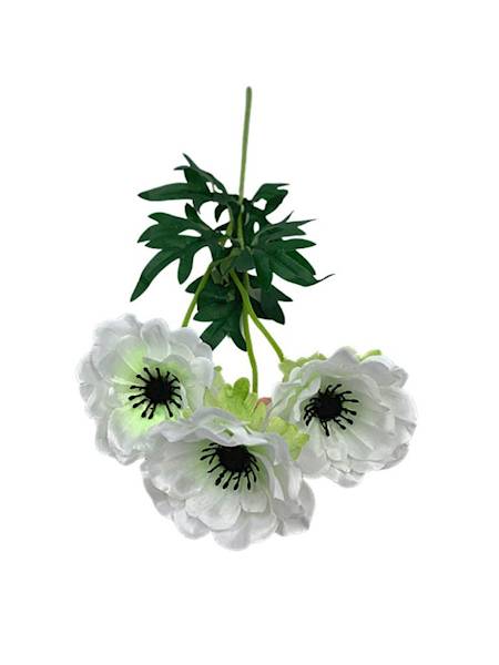 Anemon gałązka 50 cm biała