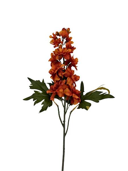 Ostróżka jesienna gałązka 60 cm pomarańczowa