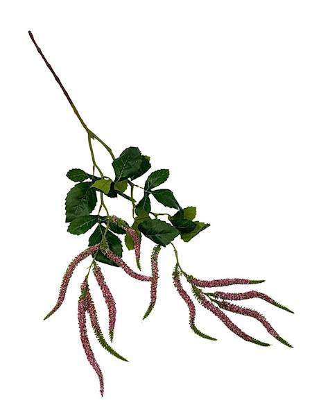 Szarłat zwis gałązka 90 cm różowy