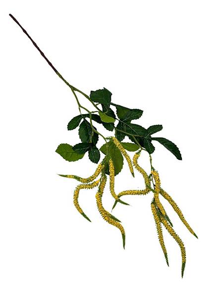 Szarłat zwis gałązka 90 cm żółty
