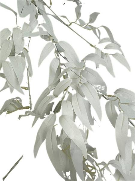 Girlanda ruskus 173 cm biała