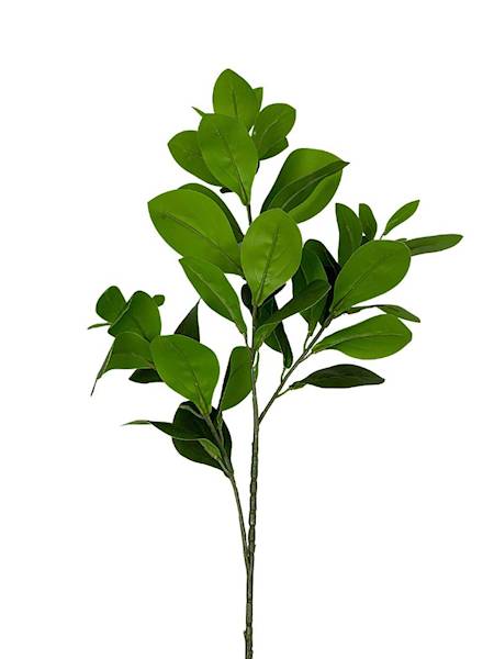 Gałązka liści 73 cm zielona