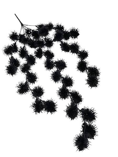 Bukiet czosnków zwis 70 cm czarny