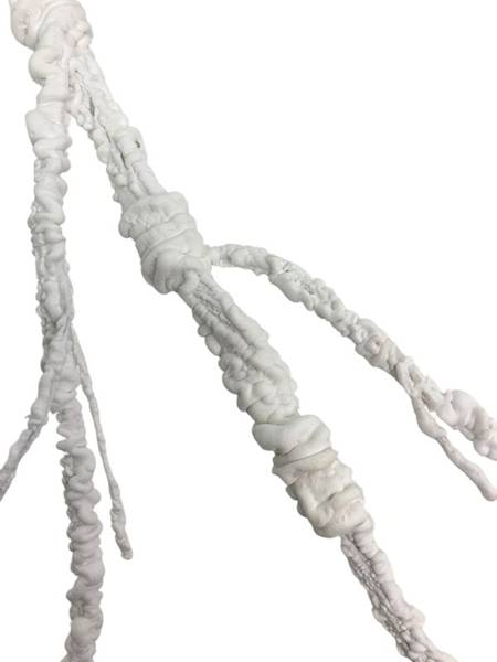 Korzeń 114 cm biały