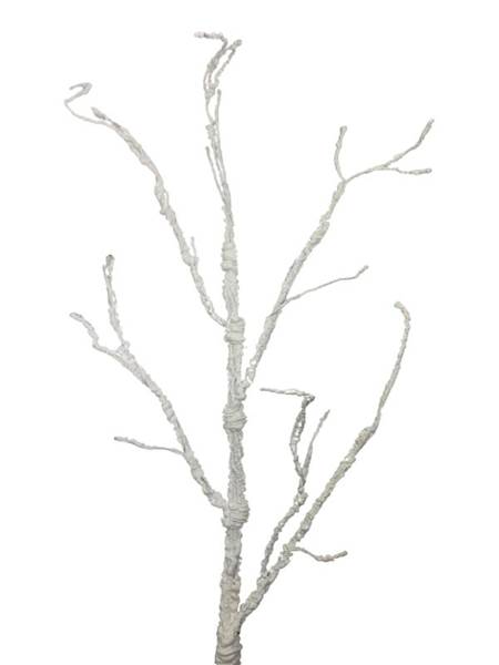 Korzeń 114 cm biały