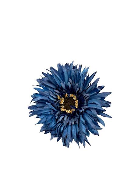 Gerbera gałązka 45 cm niebieska