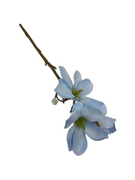 Magnolia gałązka 40 cm jasno niebieska