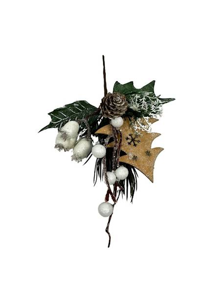 Pik świąteczny z choinką 24 cm 