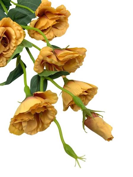 Eustoma gałązka 85 cm jasny brąz