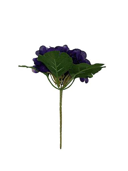 FIOŁEK PRYMULKA BUKIET 21 CM CIEMNY FIOLET