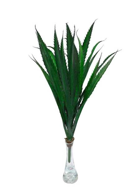 Agawa 51 cm zielono szara