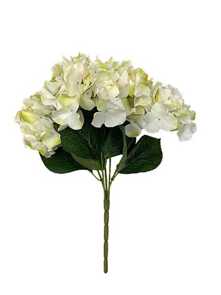 Hortensja bukiet 41 cm kremowa