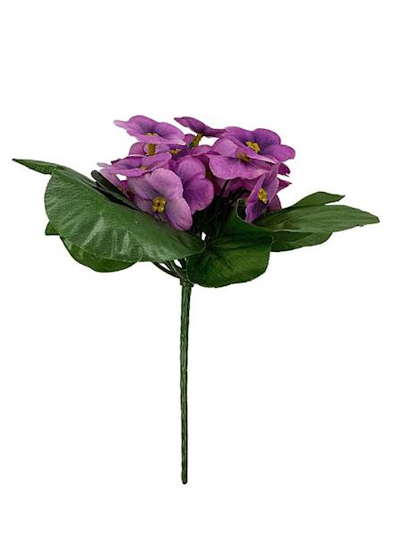 Bukiet fiołki 20 cm fiołkowe