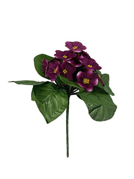Bukiet fiołki 20 cm purpurowe
