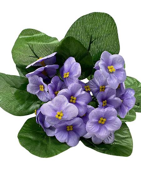 Bukiet fiołki 20 cm jasny fiolet