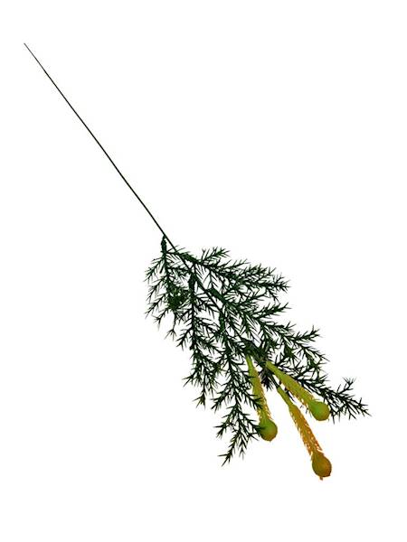 Gałązka plastikowa 50 cm pomarańczowa