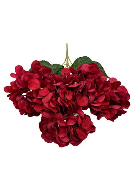 Bukiet hortensji 47 cm czerwony