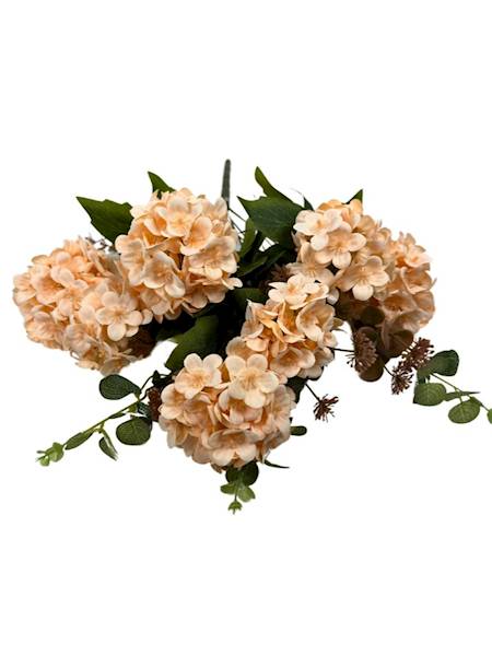 BUKIET HORTENSJI 45 CM ŁOSOSIOWY