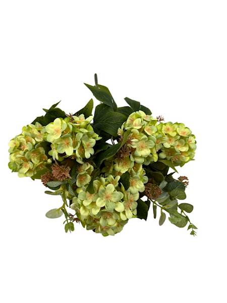 BUKIET HORTENSJI 45 CM ZIELONY
