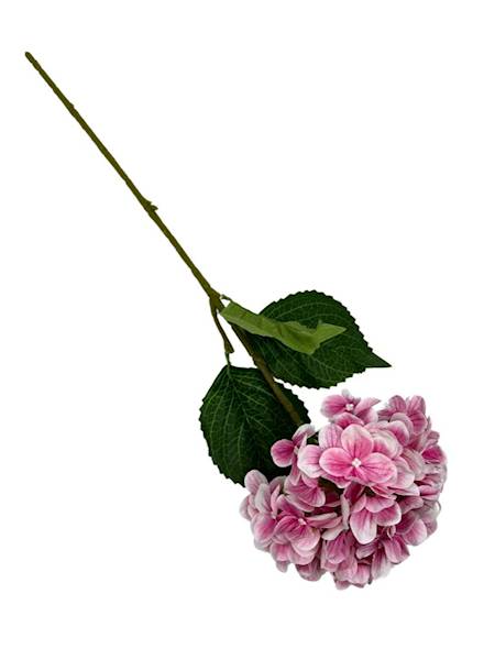 HORTENSJA GAŁĄZKA 60 CM RÓŻOWA