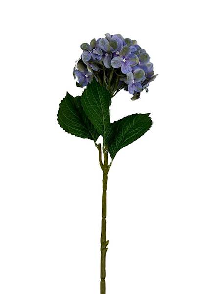 HORTENSJA GAŁĄZKA 60 CM NIEBIESKO ZIELONA