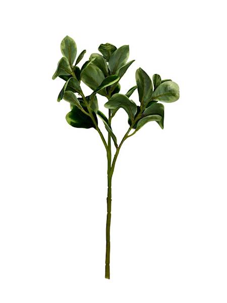 Gałązka liści 44 cm jasno zielona