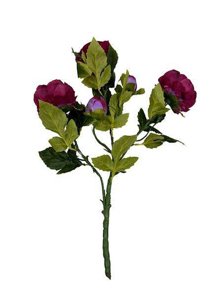 Bukiet piwonii 50 cm purpurowy 