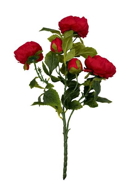 Bukiet piwonii 50 cm czerwony 