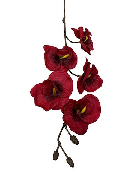 Storczyk mini gałązka 41 cm czerwony