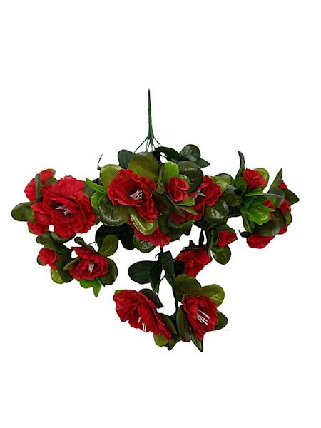 Bukiet azalii 34 cm czerwony